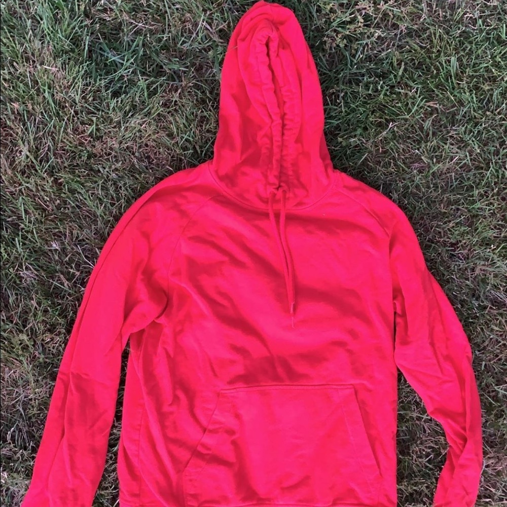 Red hoodie